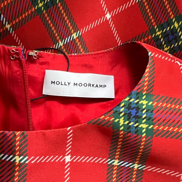 Molly Moorkamp Tartan Amy Dress XS S 0 2 *No size tag please check measurements - Picture 8 of 8